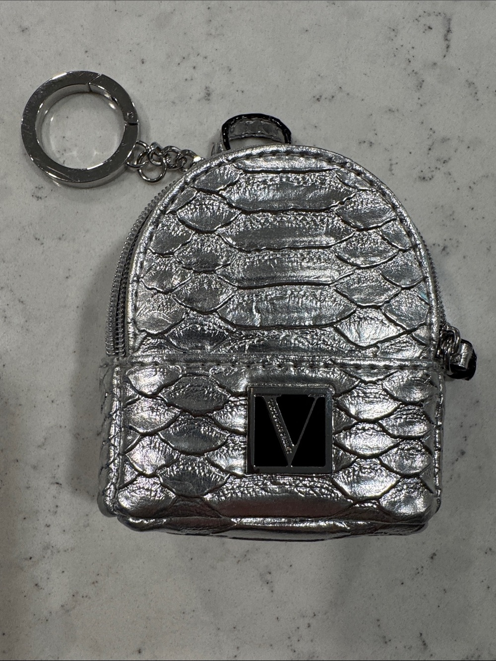 Victoria's Secret Mini Backpack Coin Holder Purse Keychain Holder Accessory